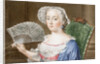Portrait of a Lady with a Fan by Daniël Bruyninx