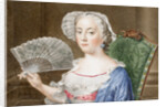 Portrait of a Lady with a Fan by Daniël Bruyninx