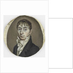 Portrait of a unknown man by Hendrik Willem Caspari