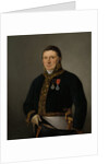 Portrait of Inspector-General A.F. Goudriaan by Izaak Schouman