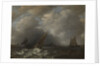 Storm on the Meuse River by Hendrick Martensz. Sorgh