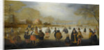Winter Landscape with Skaters by Adam van Breen