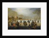 Winter Landscape with Skaters by Adam van Breen