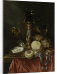Still Life with Silver-gilt Bekerschroef with Roemer by Abraham Hendricksz. van Beyeren