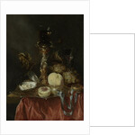 Still Life with Silver-gilt Bekerschroef with Roemer by Abraham Hendricksz. van Beyeren