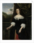 Portrait of Dina Lems, Wife of Jan Valckenburgh by Daniel Vertangen