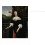 Portrait of Dina Lems, Wife of Jan Valckenburgh by Daniel Vertangen