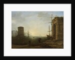 Harbour at Sunrise, Gellée, Le Lorrain by Claude