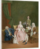 Portrait of a Venetian Family with a Manservant Serving Coffee by Pietro Longhi