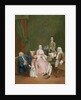 Portrait of a Venetian Family with a Manservant Serving Coffee by Pietro Longhi
