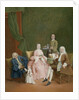 Portrait of a Venetian Family with a Manservant Serving Coffee by Pietro Longhi