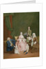 Portrait of a Venetian Family with a Manservant Serving Coffee by Pietro Longhi