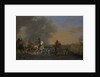 Cavalry Charge at Sunset by Jan Asselijn