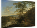Italian Landscape with the Milvian Bridge by Jan Both