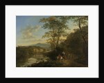 Italian Landscape with the Milvian Bridge by Jan Both
