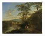 Italian Landscape with the Milvian Bridge by Jan Both