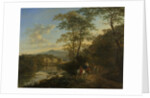 Italian Landscape with the Milvian Bridge by Jan Both
