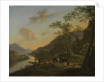 Italian Landscape with Ferry by Jan Both