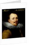 Portrait of Willem de Soete de Laeke, Lord of Hautain by Workshop of Jan Antonisz van Ravesteyn
