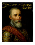 Portrait of Francisco Hurtado de Mendoza, Admiral of Aragon by Workshop of Jan Antonisz van Ravesteyn