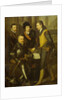 Group Portrait of the four Brothers of William I, Prince of Orange: the Counts of Nassau Jan, Hendrik, Adolf, and Louis by Workshop of Wybrand de Geest