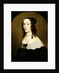 Portrait of Louise Christina, Countess of Solms-Braunfels, 2nd Wife of Johan Wolfert van Brederode by Workshop of Gerard van Honthorst