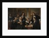 The Syndics of the Guild of Saint Luke in Haarlem, 1675, The Netherlands by Jan de Bray