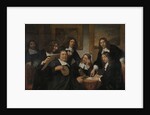 The Syndics of the Guild of Saint Luke in Haarlem, 1675, The Netherlands by Jan de Bray