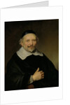Portrait of a Man, possibly Augustijn Wtenbogaert, or Johannes Wtenbogaert, Tax Collector of Amsterdam by Govert Flinck