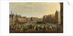 Disbanding of the Waardgelders by Prince Maurice on the Neude at Utrecht, 31 July 1618 by Joost Cornelisz. Droochsloot
