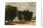 The Entrance to the Park of Saint-Cloud, Paris by Pieter Rudolph Kleijn