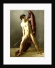 Warrior with Sword Drawn by Joannes Echarius Carolus Alberti