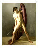 Warrior with Sword Drawn by Joannes Echarius Carolus Alberti