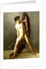 Warrior with Sword Drawn by Joannes Echarius Carolus Alberti