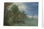 View of a Village along a River by Jan Brueghel I