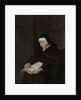 Old Woman Meditating by Gabriël Metsu
