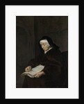 Old Woman Meditating by Gabriël Metsu