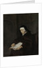 Old Woman Meditating by Gabriël Metsu