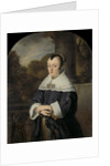 Portrait of Maria Rey, Wife of Roelof Meulenaer by Ferdinand Bol