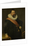 Portrait of Jochem Hendricksz. Swartenhont, Lieutenant-Admiral of Holland, Husband of Elisabeth Bas by Nicolaes Eliasz. Pickenoy