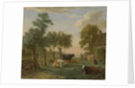 Cows in a Meadow near a Farm by Paulus Potter