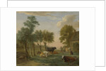 Cows in a Meadow near a Farm by Paulus Potter