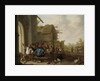 Figures before a Village Inn by Cornelis Saftleven
