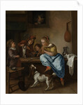 Children Teaching a Cat to Dance, Known as ‘The Dancing Lesson’ by Jan Havicksz. Steen