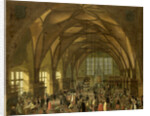 Large Hall in the Prague Hradschin Castle by Anonymous