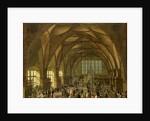 Large Hall in the Prague Hradschin Castle by Anonymous