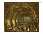 Large Hall in the Prague Hradschin Castle by Anonymous