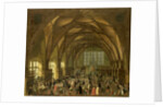 Large Hall in the Prague Hradschin Castle by Anonymous