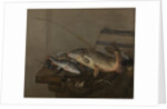 Still life with fish by Pieter van Noort