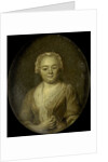 Portrait of Margaretha van Leuvenigh, Wife of Bernardus de Bosch by Jan Maurits Quinkhard